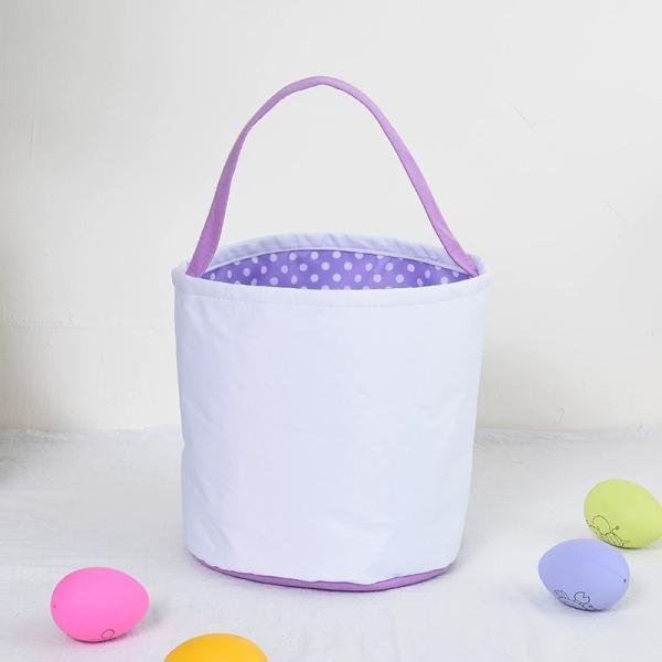Diy Printable Sublimation Easter Basket Personalized Easter Bunny Sublimation Bags