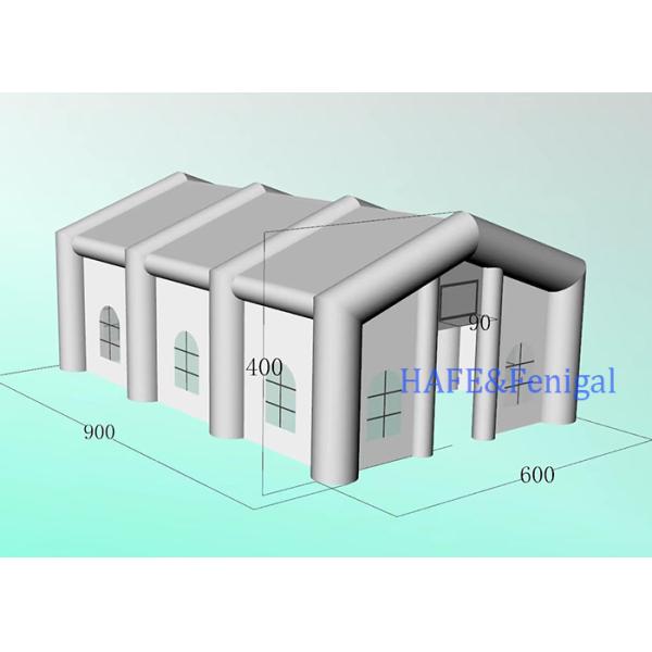 Large Inflatable Cube Tent with LED Lighting For Large Gathering Events Parties