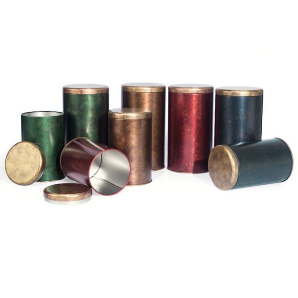 1.5L Tea Tin Boxes Eco Friendly ISO9001 Empty Tea Tin