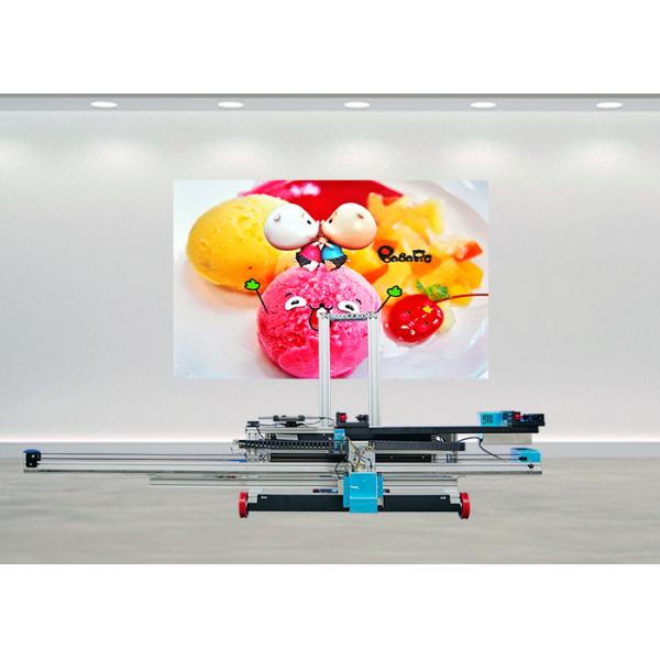Eco Solvent Wall Inkjet Printer Flatbed 3d Photo Vertical Wall Printer Machine