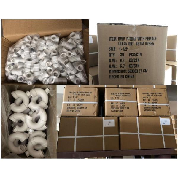 Different Thickness Style PVC DWV ASTM D2665 Pipe Fitting Coupling for Water Drain