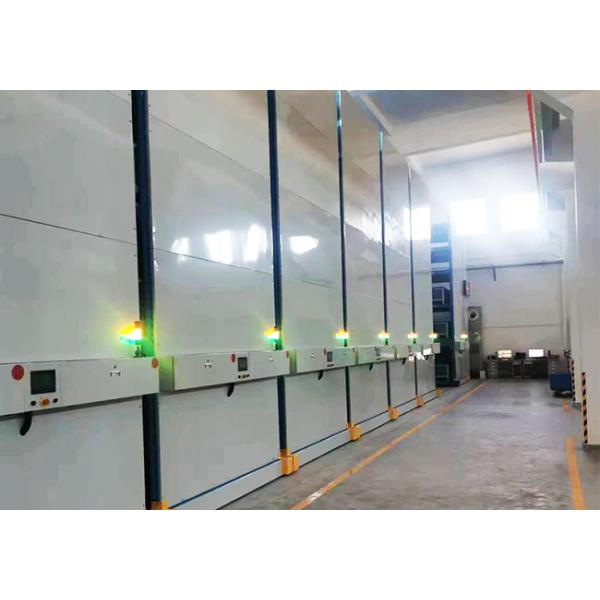 B36 Intelligent Warehouse Storage System Electric Mobile Pallet Racking Electric Movable Rack System for Cold Room Storage