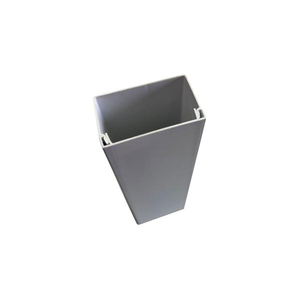 Silver PVC Electrical Cable Trunking Profiles Extrusion Mold for Customer Requirements