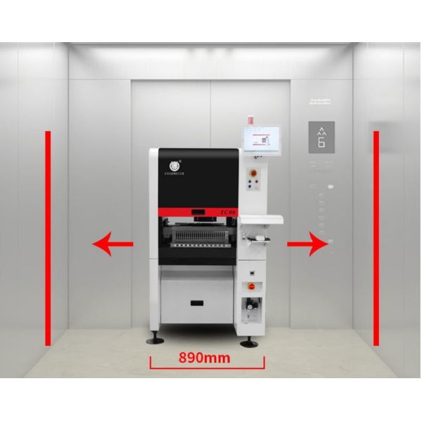 Compact Industrial SMD Pick and Place Machine TC06 Chip Mounter for PCB Assembly Line
