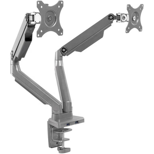 Customized Die Casting of Aluminum Alloy Mount with Adjustable Dual Arm Height