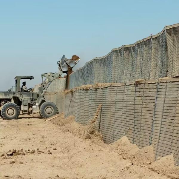 Defensive Bastion Cage Construction Barriers Defensive Blast Wall