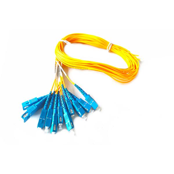 Simplex 2.0mm 1.2m SC UPC Fiber Optic Pigtail Low Insertion Loss