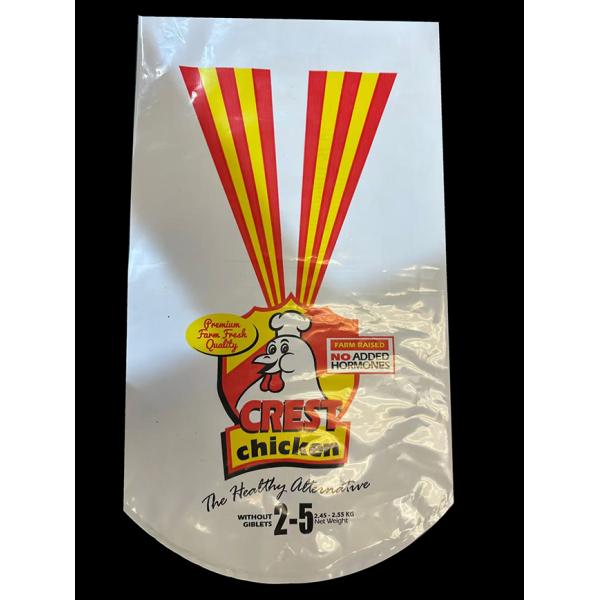 Wholesale White Colour Customized Logo Printing Frozen Chicken Bags