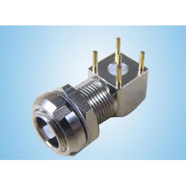 Security Push Pull EPS male Coaxial Connector For Printed Circuit Board Mounting