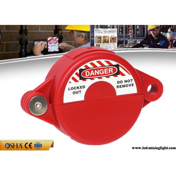 Corrosion Resistance Valve Lock Out , Different Sizes Security Lockout