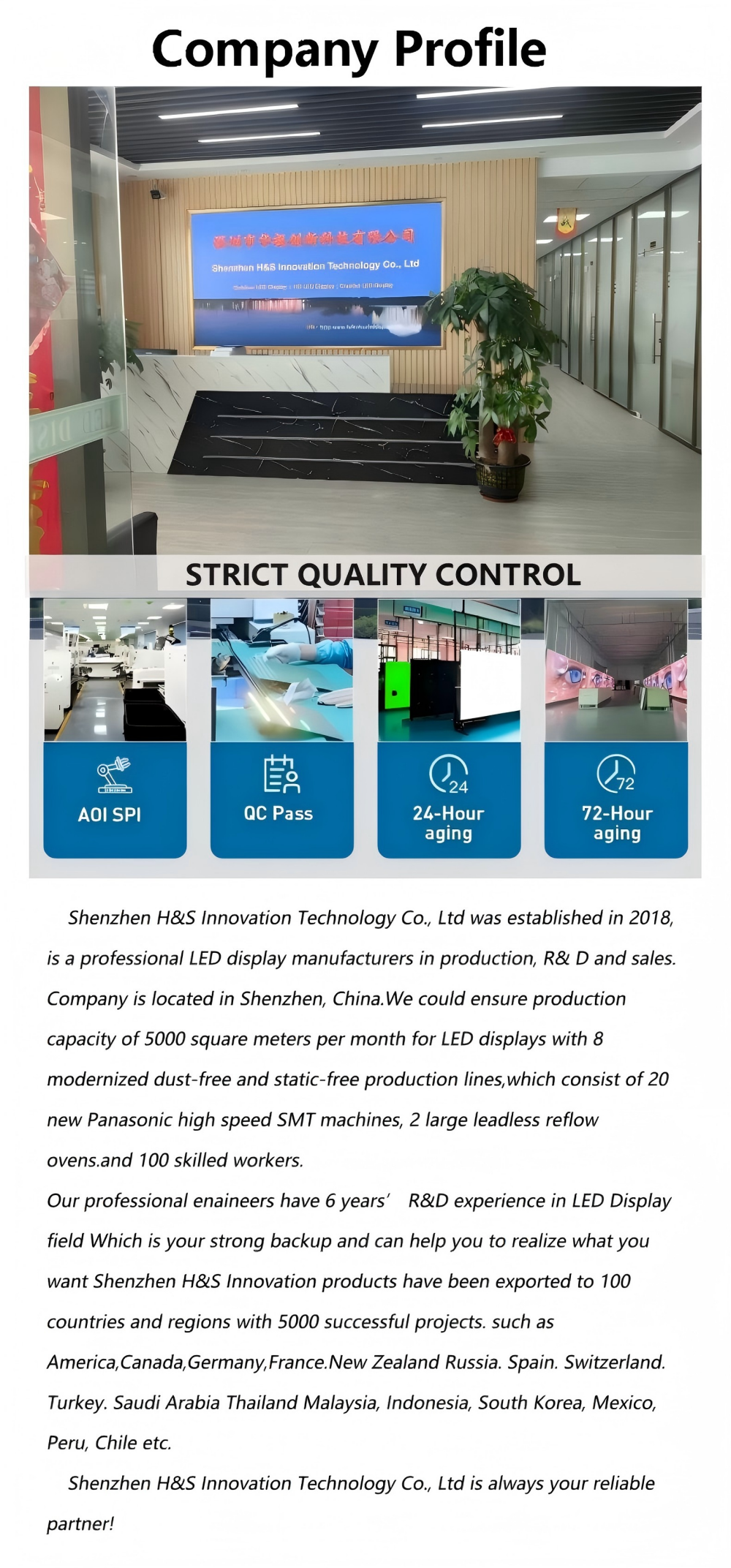 P1.5625 Indoor ultra-thin double-sided LED display screen