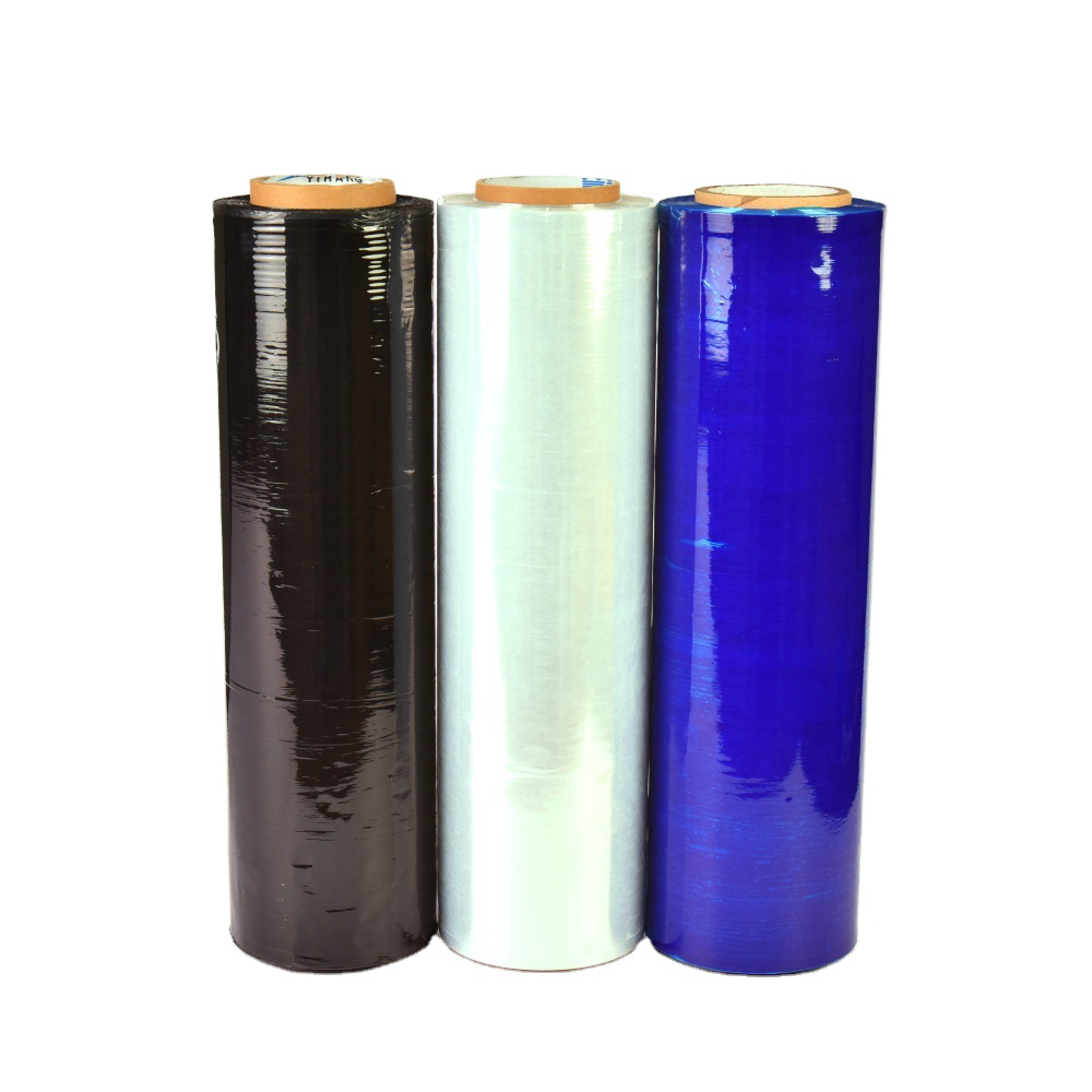 High Flexibility Soft Self Adhesive High Transparency Puncture Resistant High Tensile Strength Hand Stretch Film Food Beverage