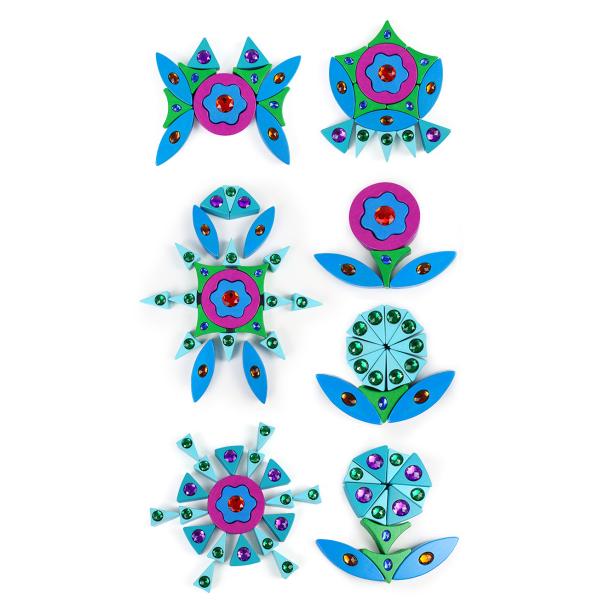 Creative Rainbow Building Blocks Mandala Diamond Wisdom Assembly Game