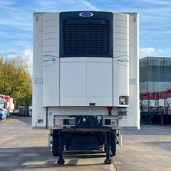 Refrigeration Units Carrier Vector 1550 Self Powered Refrigeration Semi Trailer Truck For Cold Transportation