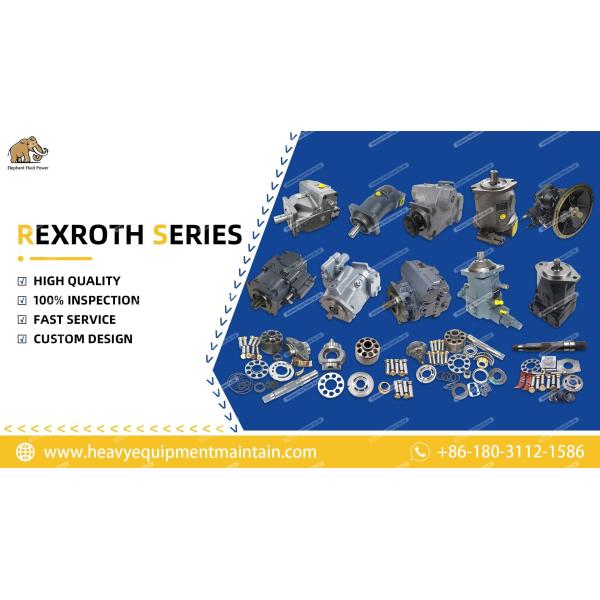 Rexroth A10VSO45 Series Axial Piston Variable Pump with 100% Interchange 45cc/rev and Load Sensing (DFR1) for Construction Machine Repair