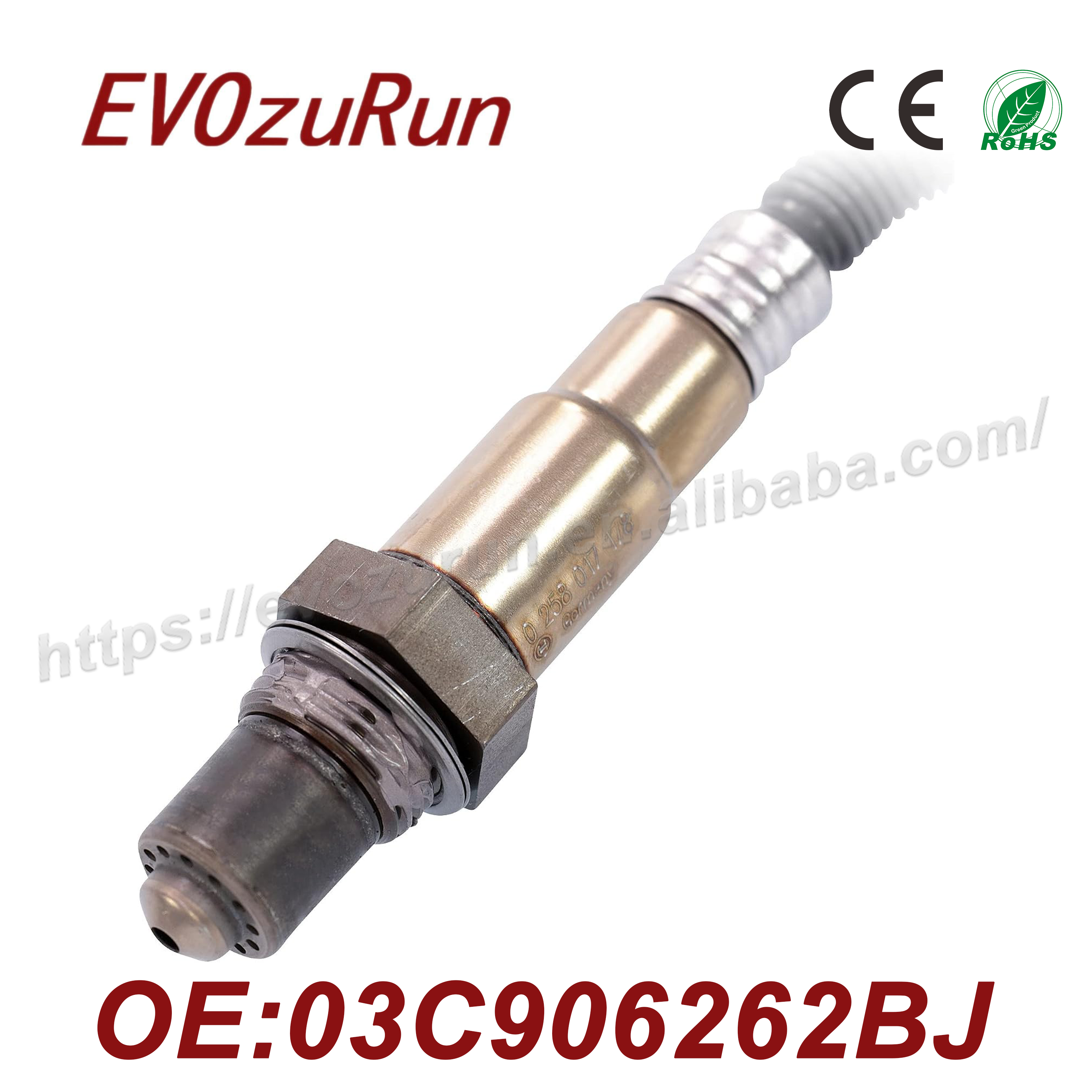 High Quality Upstream Oxygen Sensor 03C906262BJ 0258017178 Lambda Sensor for VW Magotan Tiguan Passat B72.0 TSI TFSI 2011-2016
