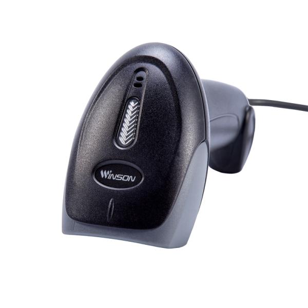 Supermarket Omnidirectional Wired 1D/2D Barcode Reader QR Code Scanner Auto Sleep USB COM Hand-Free Scanner