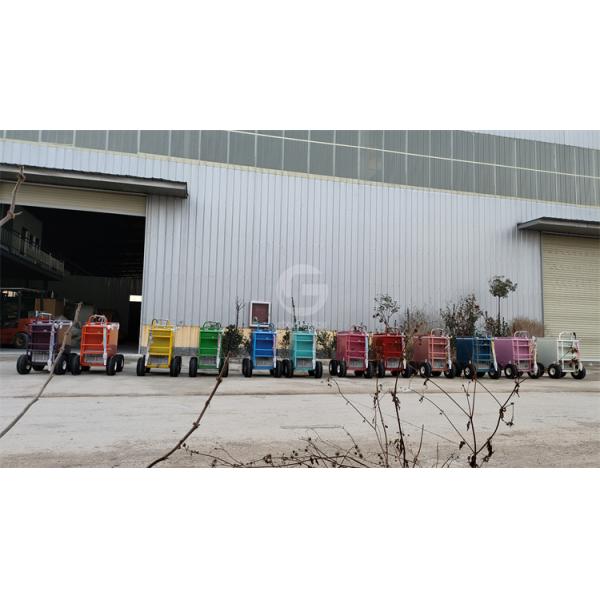 Small Display Showcase Trolley with Cooler Function Customized Trailer Cart in Any Color