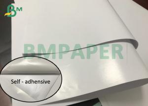 Quality Jumbo Rolls 80gsm Mirror Gloss Coated Self - Adhesive Sticker Paper for price labels for sale