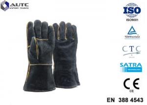 China Welding Thermal Safety PPE Safety Gloves Protect Hands Fire Resistant Extra Long Sleeve on sale