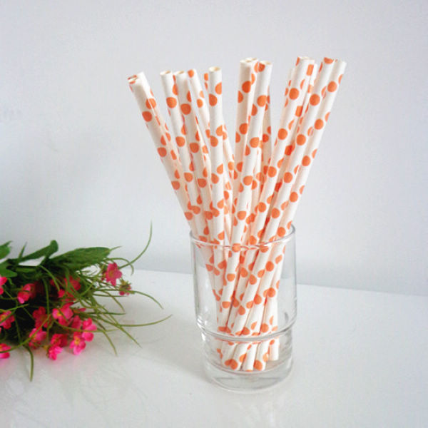 Fda Certificates Decorative Paper Straws Environmentally Friendly Beverage