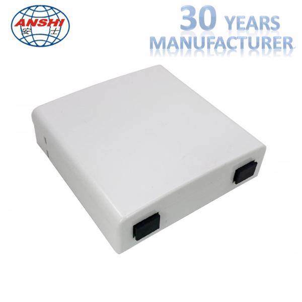 2 Ports Sc Apc Adapter Faceplate Fiber Optic