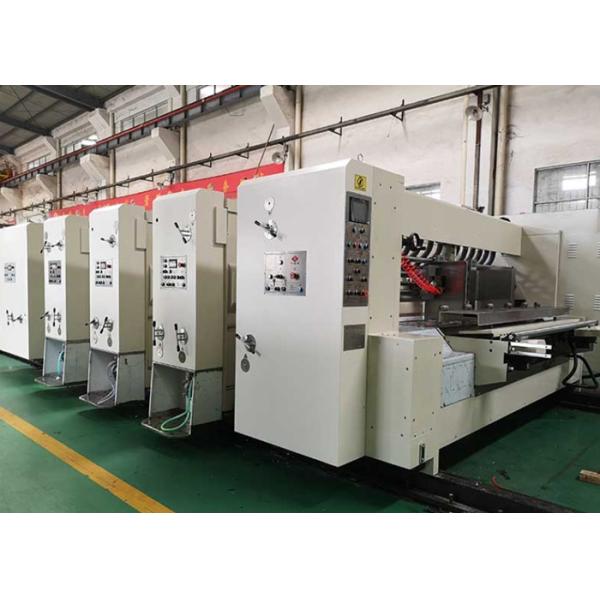 250 Pcs / Min Corrugated Box Printing Machine Auto Control Quick Order Shift