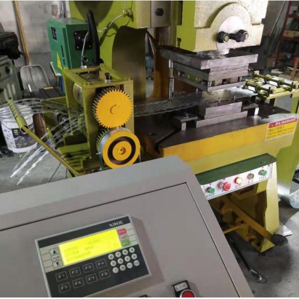 380V Frontier Defense 2.5mm Razor Barbed Wire Machine