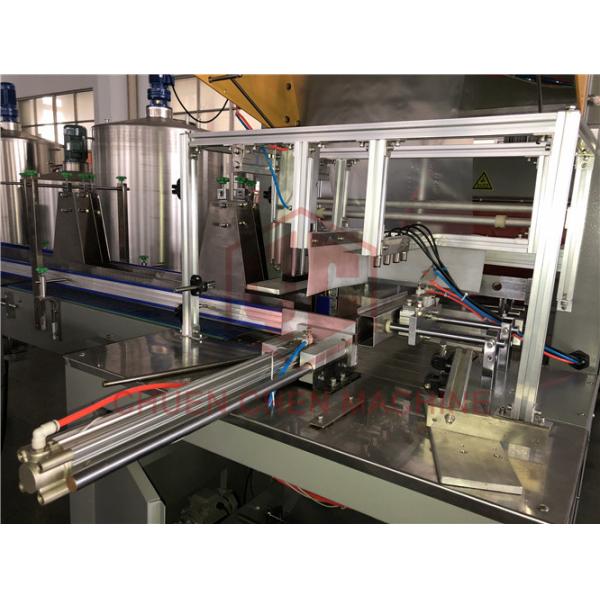 Auto Plastic Bottle Water Production Line With Shrink Wrapping Machine
