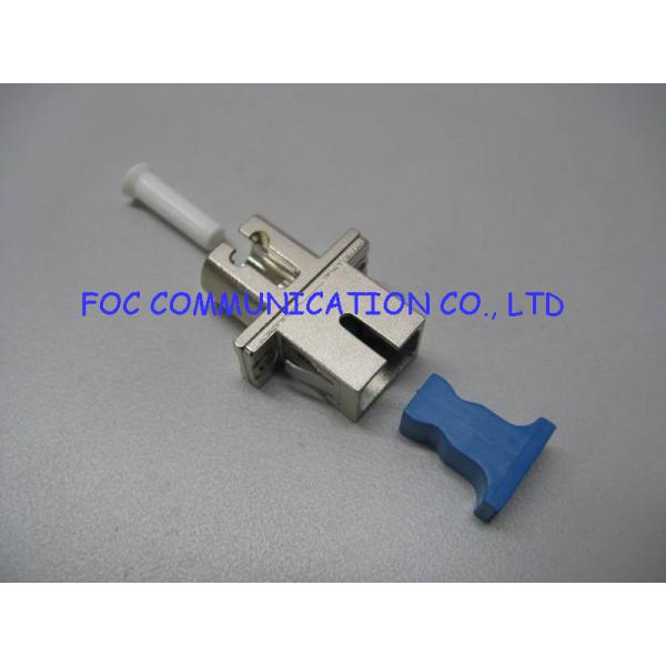 LC - SC Hybrid Optical Fiber Adapter , Singlemode Fiber Optic Cable Adapter