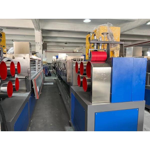 Automatic strapping tape rewinding machine, PP packing tape winding machine, automatic winding, line speed: 200-350 m/mi