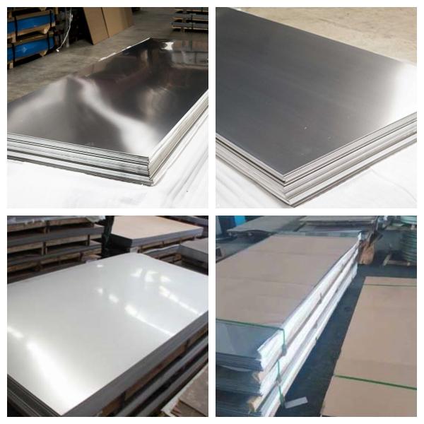 Length 1000mm-6000mm Rolled Stainless Steel Sheets Customize Polished