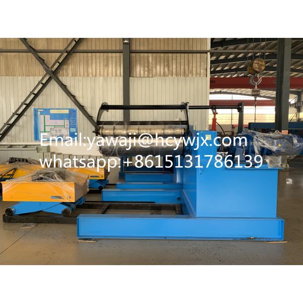 Customized Automatic Slitting And Rewinding Steel Coil Slitting Machine For Metal Strips