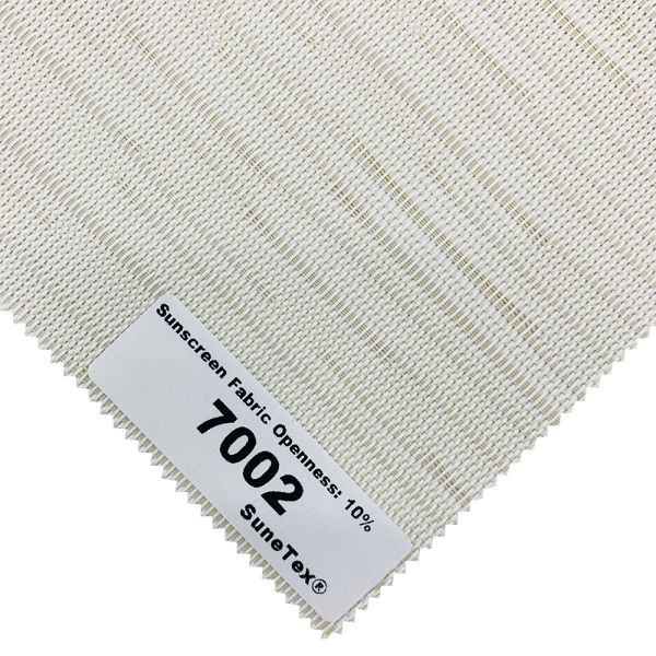 10% Openness Anti UV Waterproof Polyester PVC Sunscreen Roller Blind Fabric
