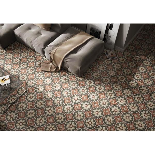 250x250mm Brown Ceramic Rustic Tile for Indoor Floor