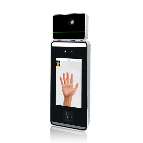 5 Inch Touch Screen Dynamic Facial Recognition Device With Temperature Sensor