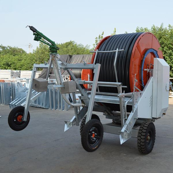 Enabled Versatile Agriculture Hose Reel Irrigation System Advanced Automatic Watering