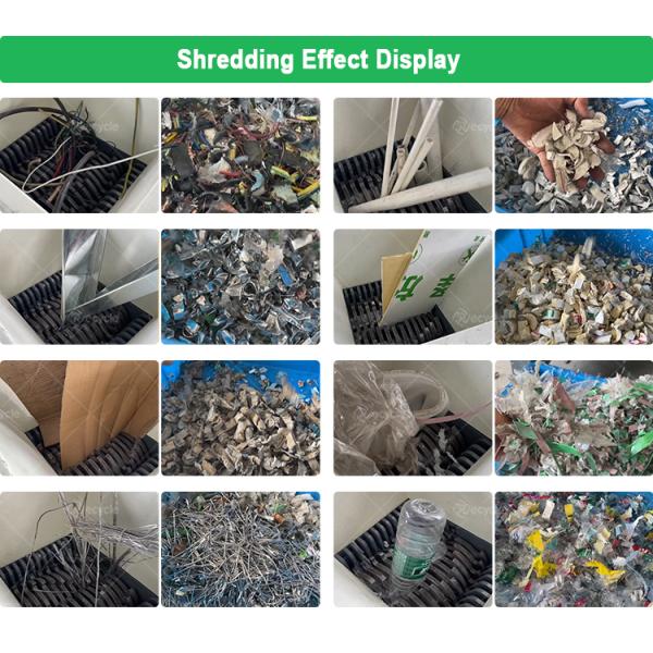 Multifunctional Mini Double Shaft Shredder Machine for Stable Operation and Small Size
