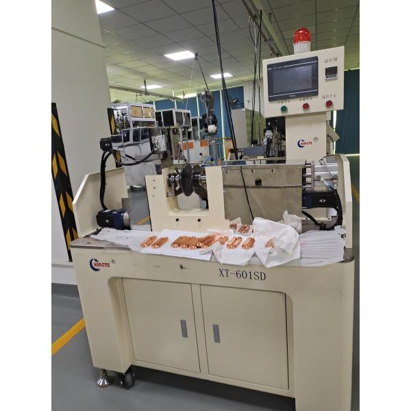 CE High Yield Rate Air Coil Winding Machine With Automatic Tension Control System