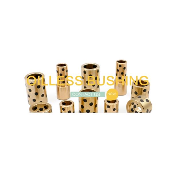 Brass Graphite Copper Sleeve Self-Lubricating Small Size