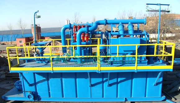 Trenchless HDD mud recycling system