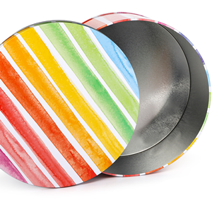 Pack Rectangular Tin Boxes With Lids, Empty Hinged Tins, Metal Storage Organizer Tins For Candy, Treats, Gifts, Favors And Crafts Multipurpose Tin Box