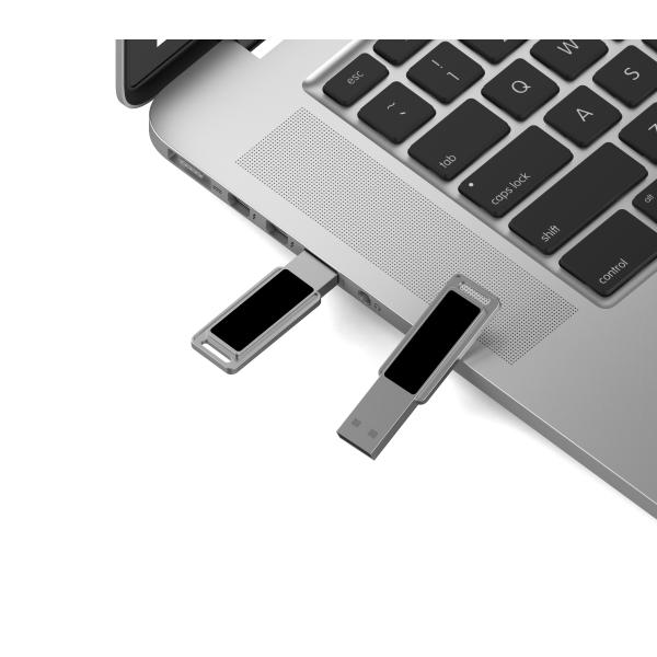 High Speed Flash Drive Crystal USB Stick With LED Light Shiny