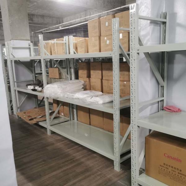 Boltless And Rivet Storage Racks 5 Shelves Warehouse Racking Customized Size