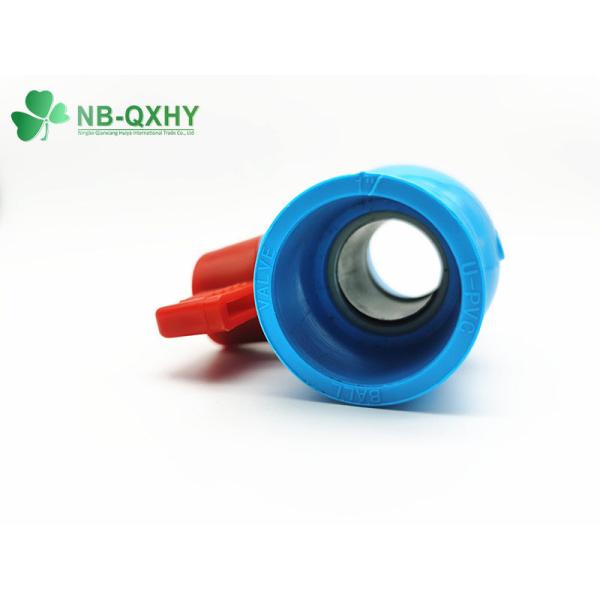 Manual Driving Mode UPVC Compact Ball Valve with Fixed Structure and Socket or Threaded