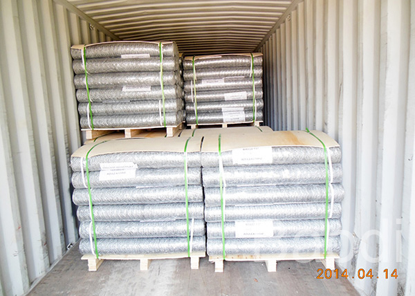 PVC Spraying Chicken Netting Hexagonal Woven Mesh Corrosion Resistance