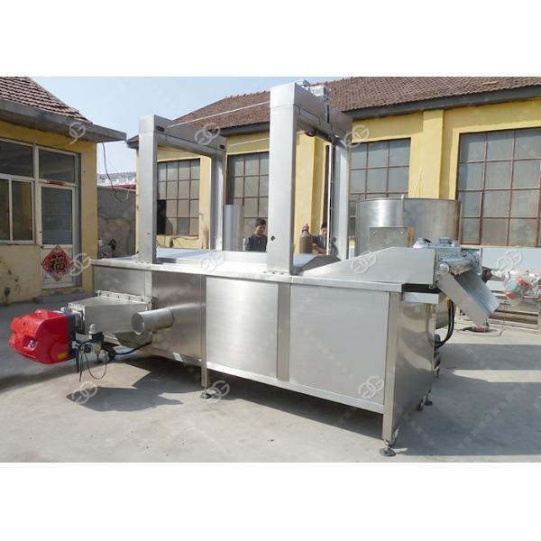 Continuous Corn Chips Fryer Machine