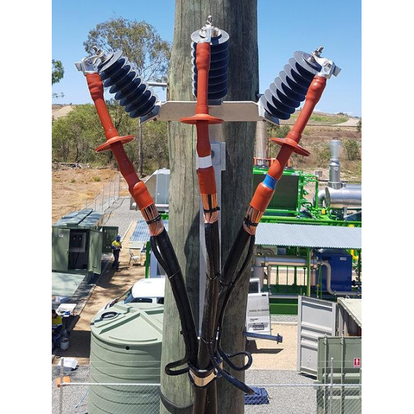 33-35KV Heat Shrink Termination Kit High Voltage Power Cable Accessory