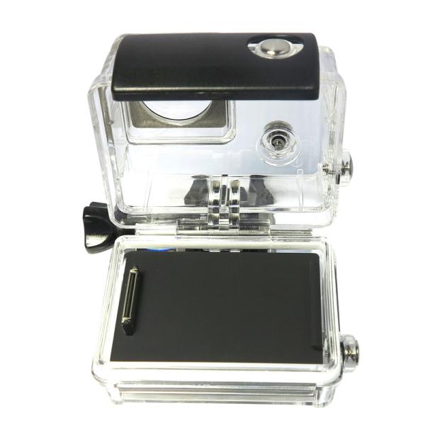 Go Pro Accessories Set Touchable Waterproof Housing Case With LCD Touch Screen Display For GoPro Hero 3+ 4 Camera