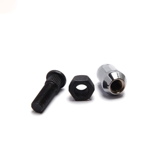 Solid Brass Heavy Truck Wheel Bolts Stud Nuts For Truck